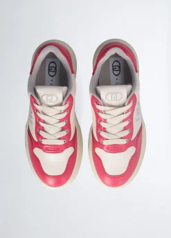 Liu Jo Sneakers bicolores en cuir|Femme Sneakers
