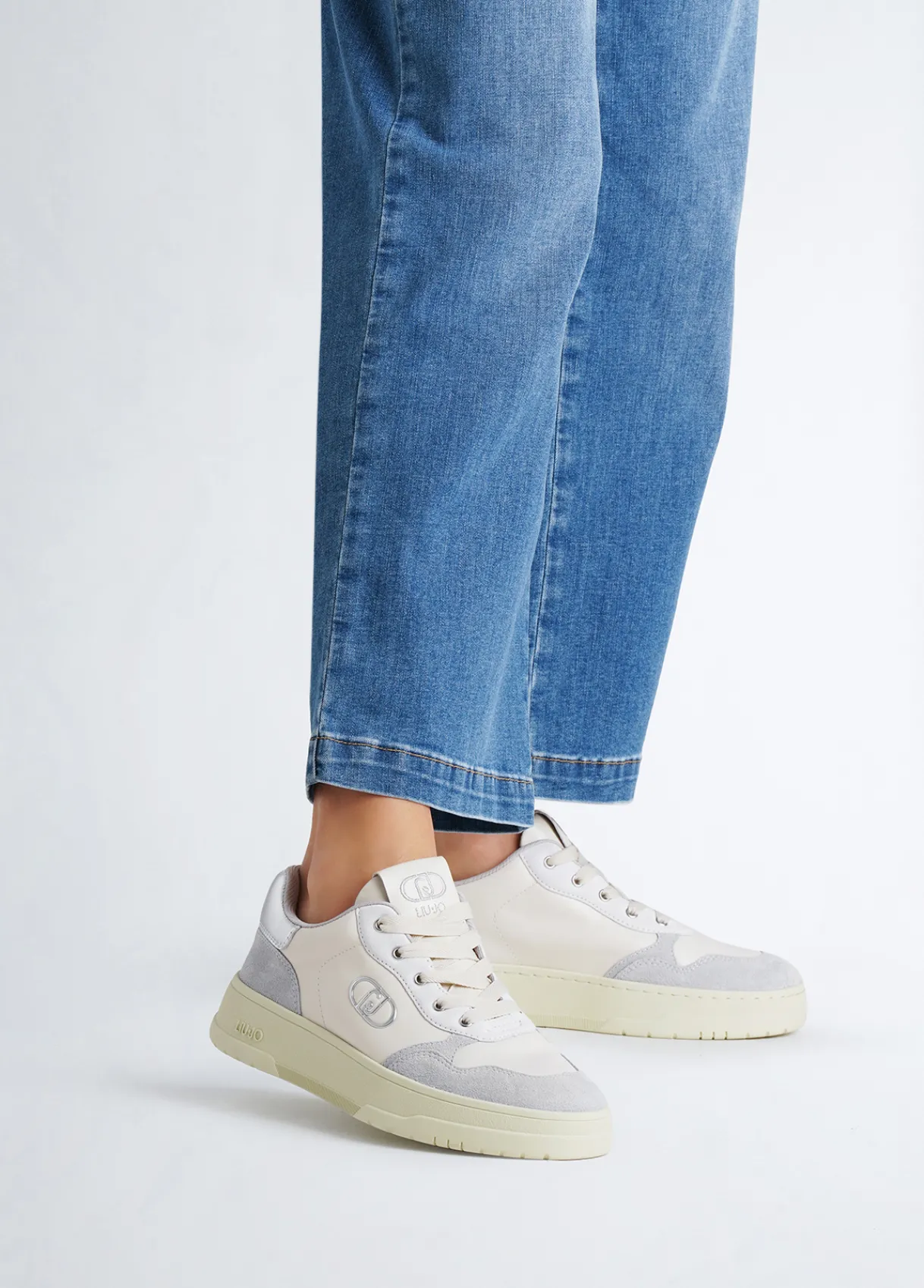 Liu Jo Sneakers bicolores en daim|Femme Sneakers