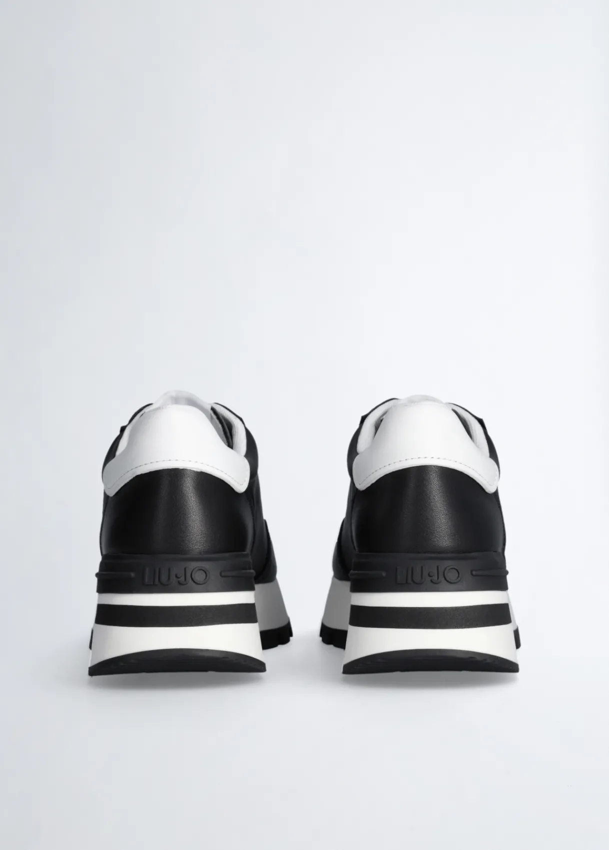 Liu Jo Sneakers en cuir avec logo ajouré|Femme Sneakers