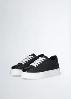 Liu Jo Sneakers en cuir avec logo ajouré|Femme Sneakers