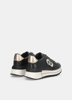 Liu Jo Sneakers en cuir avec logo décoratif|Femme Sneakers