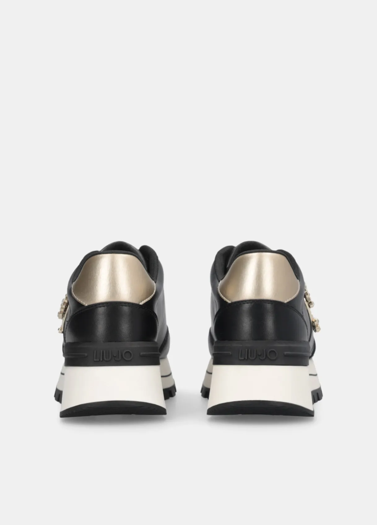 Liu Jo Sneakers en cuir avec logo décoratif|Femme Sneakers