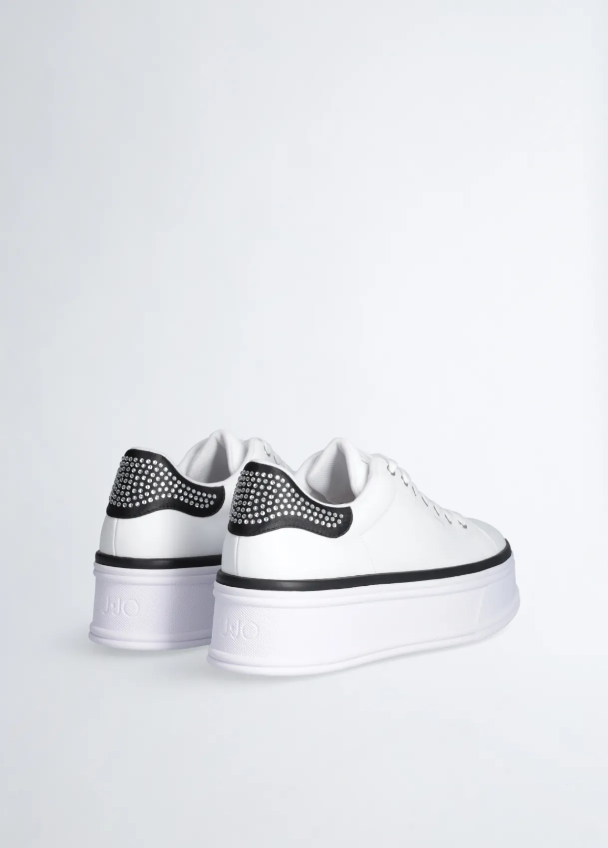 Liu Jo Sneakers en cuir avec strass|Femme Sneakers
