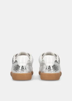 Liu Jo Sneakers en cuir craquelé lamé|Femme Sneakers