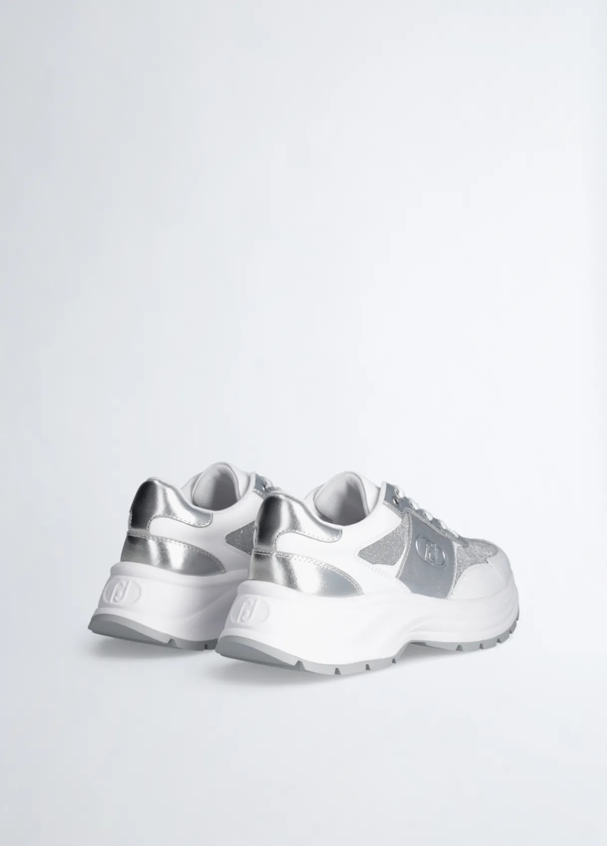 Liu Jo Sneakers en cuir et lurex|Femme Sneakers