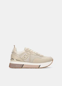 Liu Jo Sneakers en cuir et mesh|Femme Sneakers