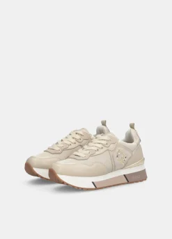 Liu Jo Sneakers en cuir et mesh|Femme Sneakers
