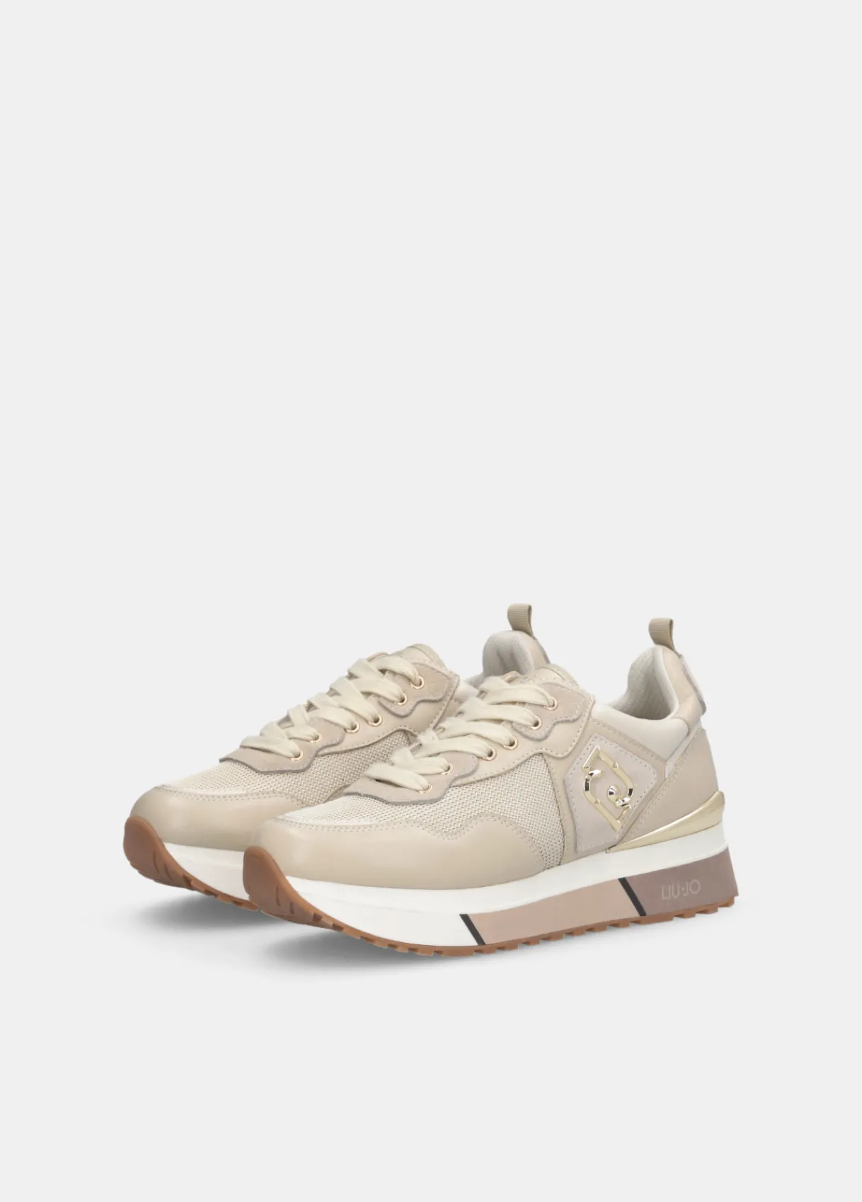 Liu Jo Sneakers en cuir et mesh|Femme Sneakers