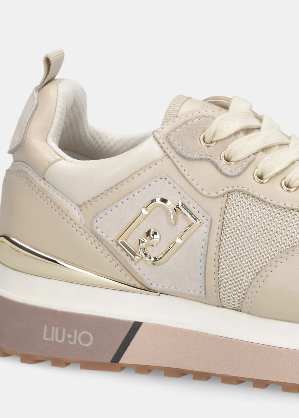 Liu Jo Sneakers en cuir et mesh|Femme Sneakers