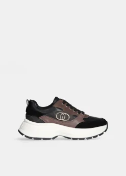 Liu Jo Sneakers en daim et cuir|Femme Sneakers