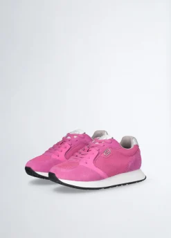 Liu Jo Sneakers en daim et maille filet brillante|Femme Sneakers