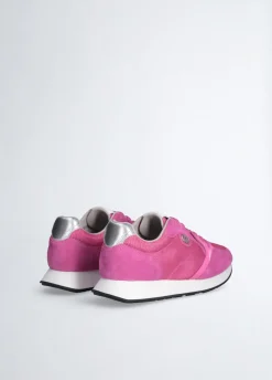 Liu Jo Sneakers en daim et maille filet brillante|Femme Sneakers