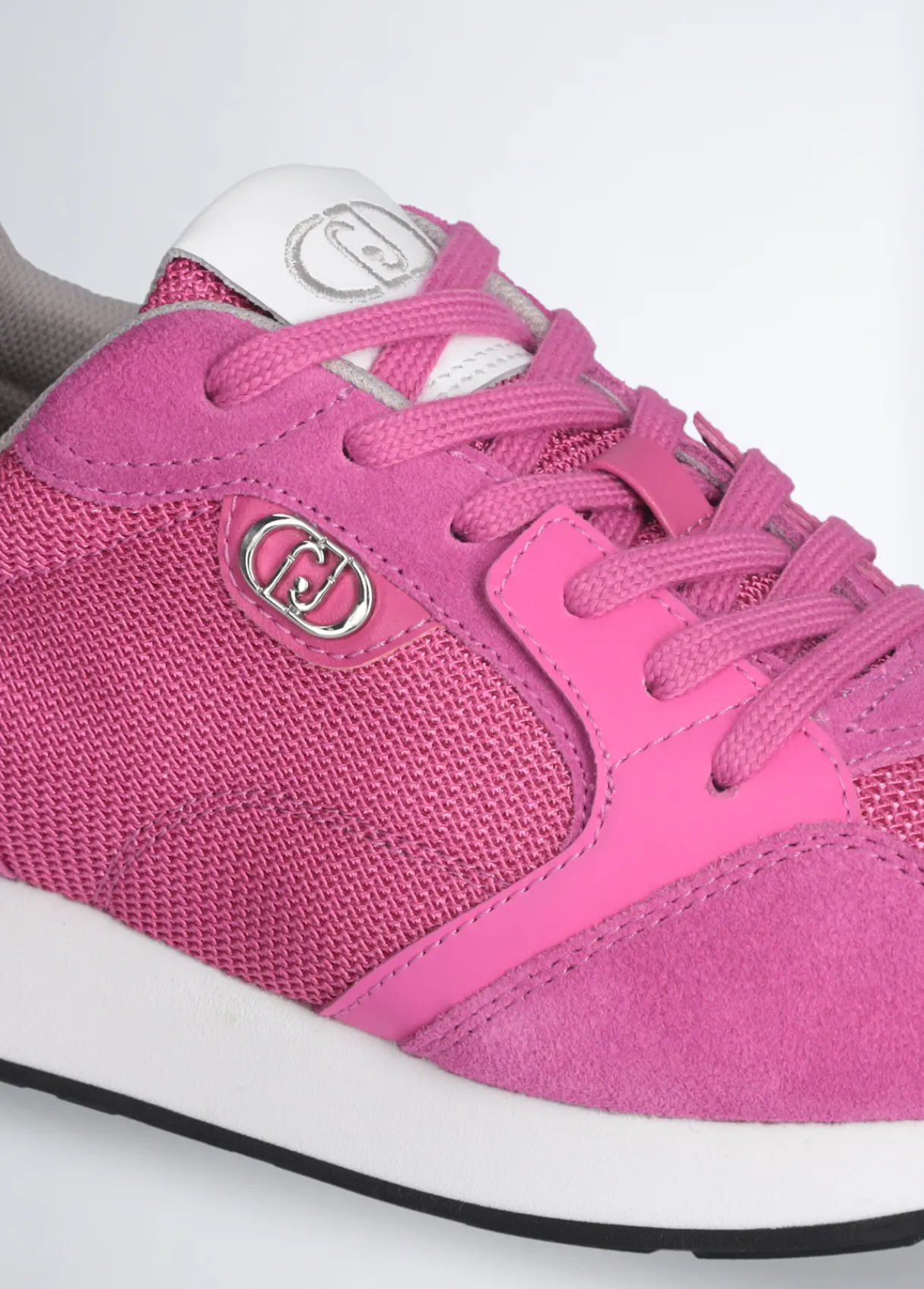 Liu Jo Sneakers en daim et maille filet brillante|Femme Sneakers