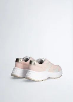 Liu Jo Sneakers en daim et maille filet brillante|Femme Sneakers