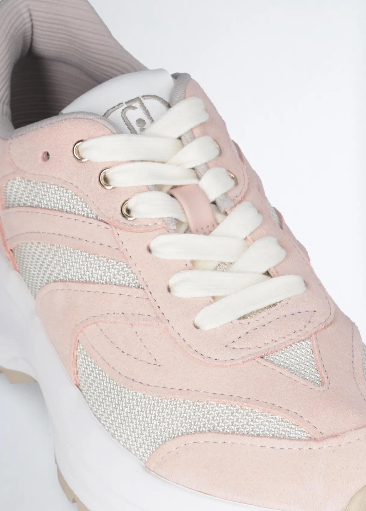 Liu Jo Sneakers en daim et maille filet brillante|Femme Sneakers