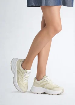 Liu Jo Sneakers en daim et maille filet brillante|Femme Sneakers