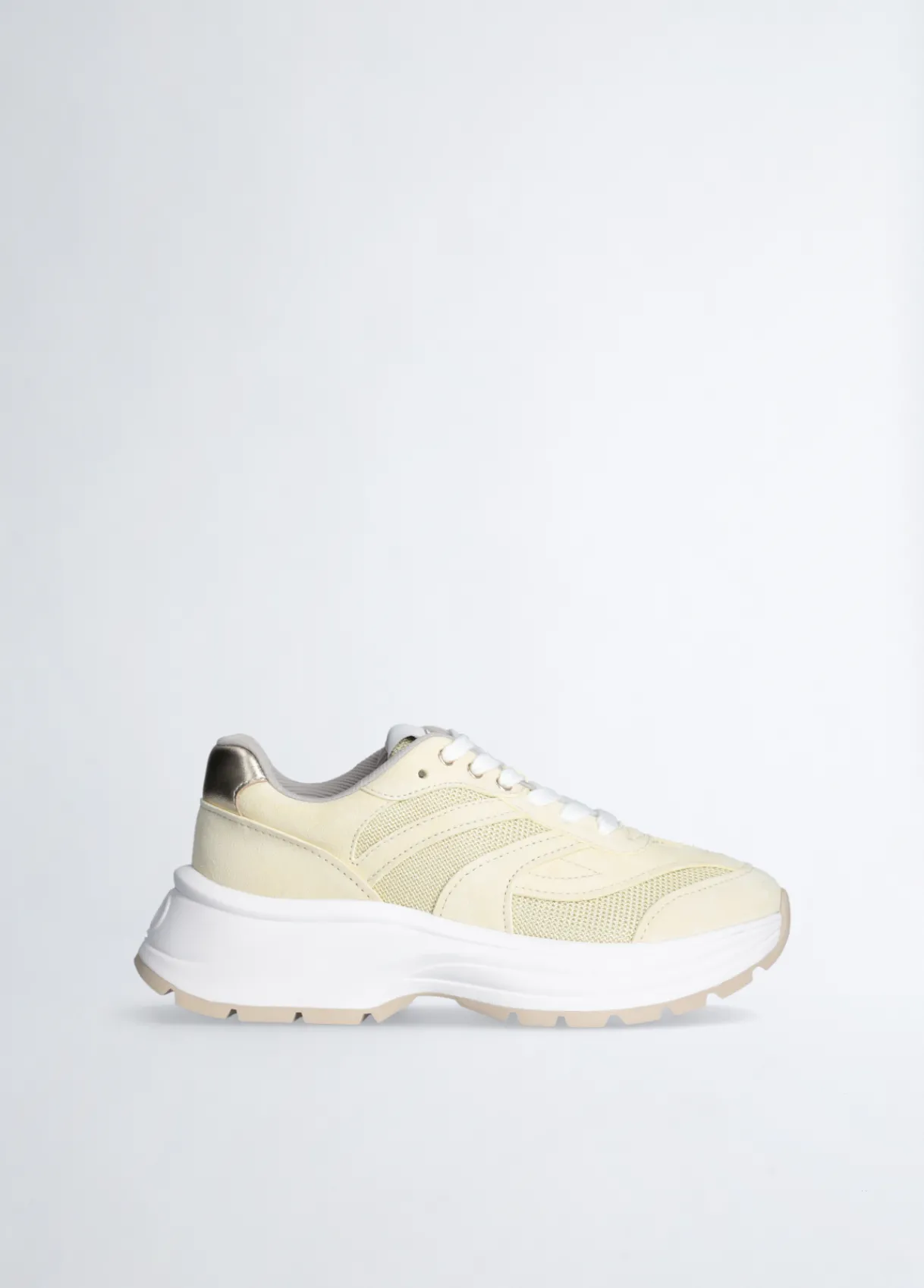 Liu Jo Sneakers en daim et maille filet brillante|Femme Sneakers