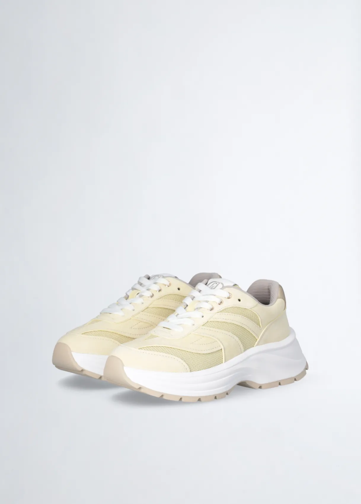 Liu Jo Sneakers en daim et maille filet brillante|Femme Sneakers