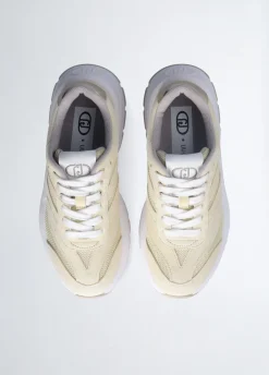 Liu Jo Sneakers en daim et maille filet brillante|Femme Sneakers