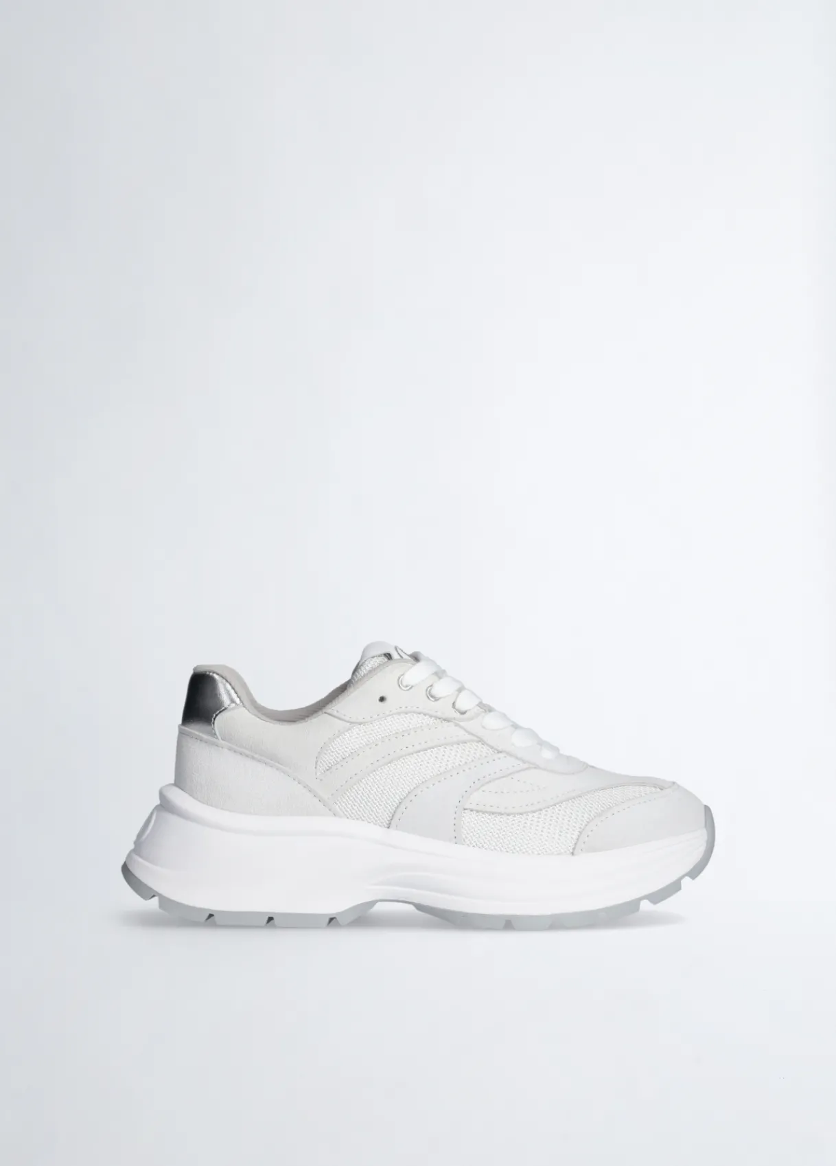 Liu Jo Sneakers en daim et maille filet brillante|Femme Sneakers