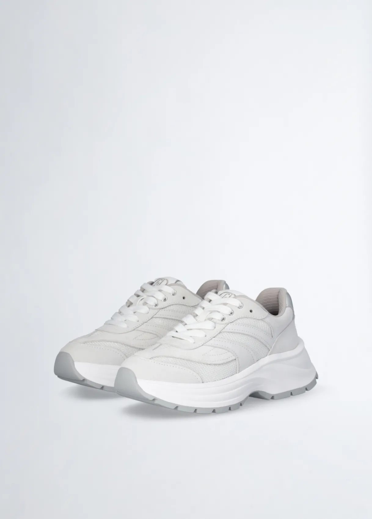 Liu Jo Sneakers en daim et maille filet brillante|Femme Sneakers