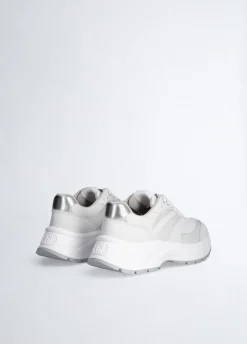Liu Jo Sneakers en daim et maille filet brillante|Femme Sneakers