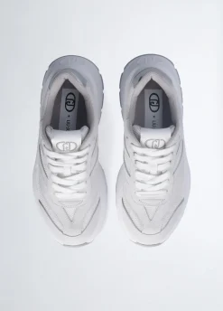 Liu Jo Sneakers en daim et maille filet brillante|Femme Sneakers