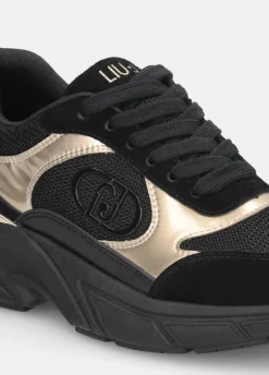 Liu Jo Sneakers en daim et mesh|Femme Sneakers