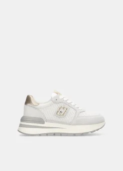 Liu Jo Sneakers en daim et mesh|Femme Sneakers