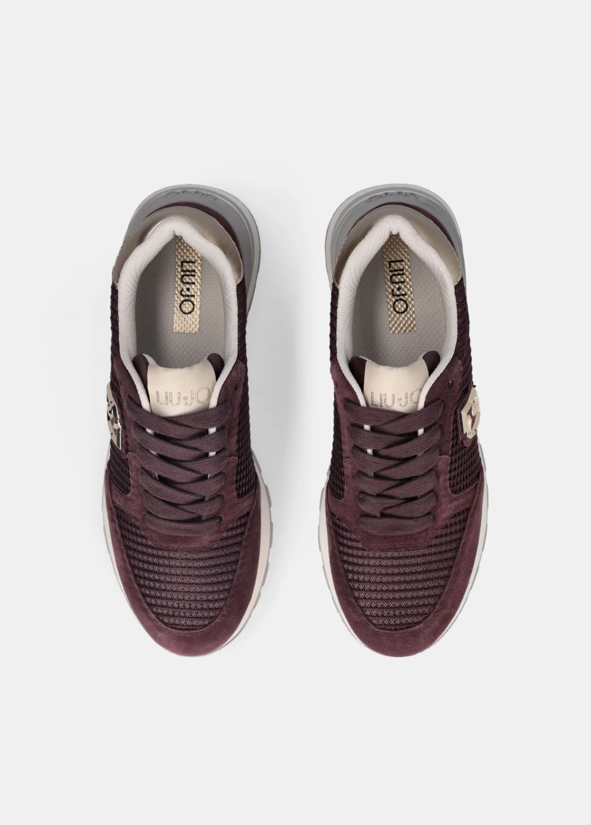 Liu Jo Sneakers en daim et mesh|Femme Sneakers