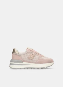 Liu Jo Sneakers en daim et mesh|Femme Sneakers