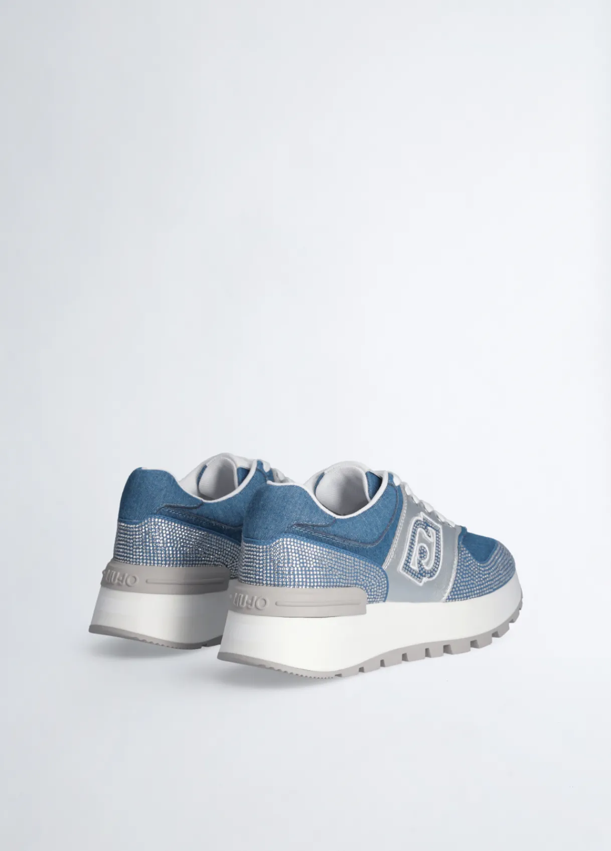 Liu Jo Sneakers en denim à strass|Femme Sneakers