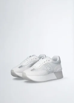 Liu Jo Sneakers en denim effet lamé|Femme Sneakers