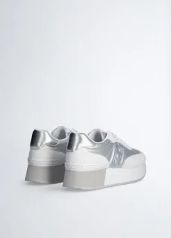 Liu Jo Sneakers en denim effet lamé|Femme Sneakers