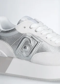 Liu Jo Sneakers en denim effet lamé|Femme Sneakers