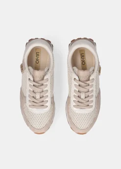 Liu Jo Sneakers en maille filet glittérée|Femme Sneakers