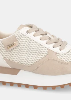 Liu Jo Sneakers en maille filet glittérée|Femme Sneakers