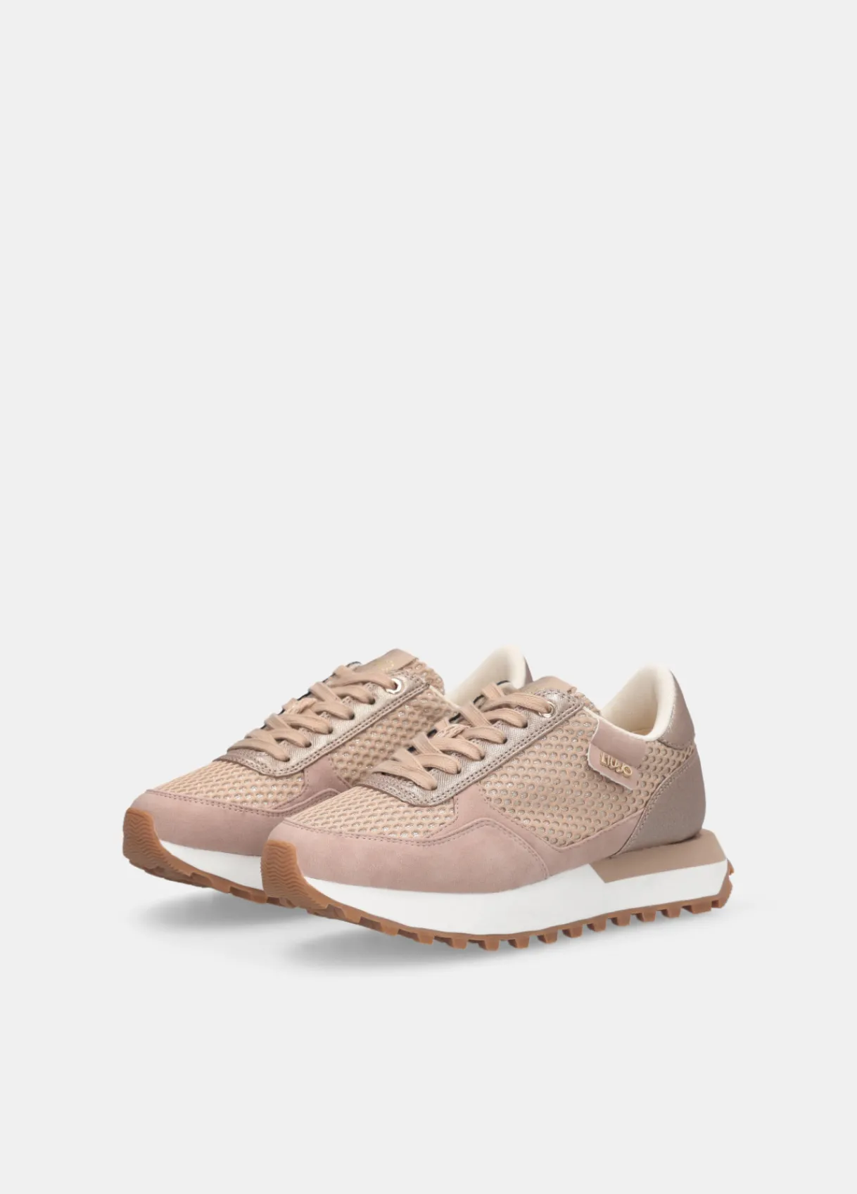 Liu Jo Sneakers en maille filet glittérée|Femme Sneakers