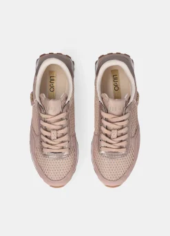Liu Jo Sneakers en maille filet glittérée|Femme Sneakers