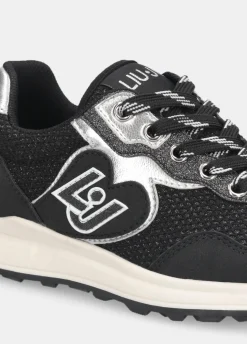 Liu Jo Sneakers en maille filet glittérée|Enfant Chaussures