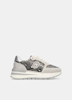 Liu Jo Sneakers en python avec strass|Femme Sneakers