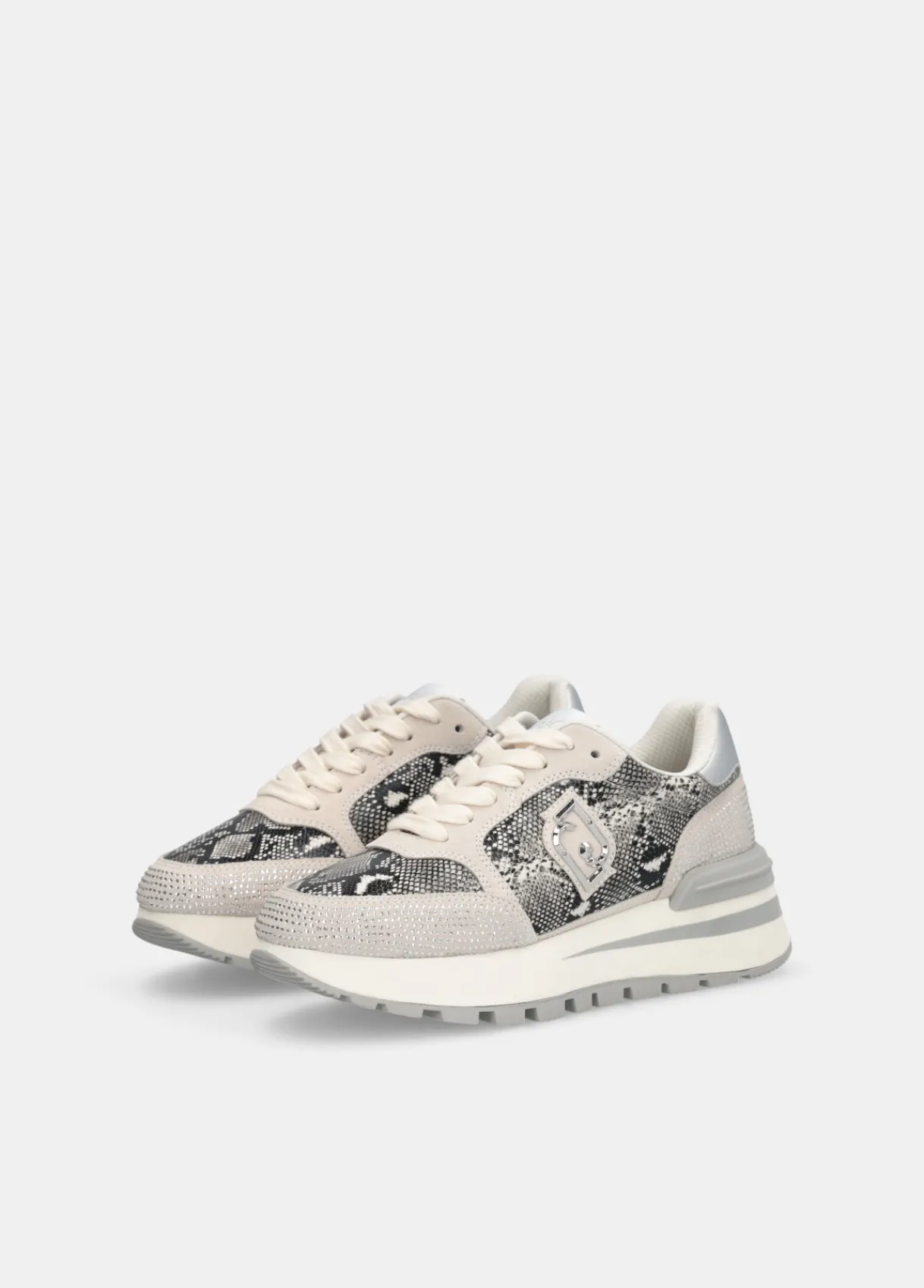 Liu Jo Sneakers en python avec strass|Femme Sneakers