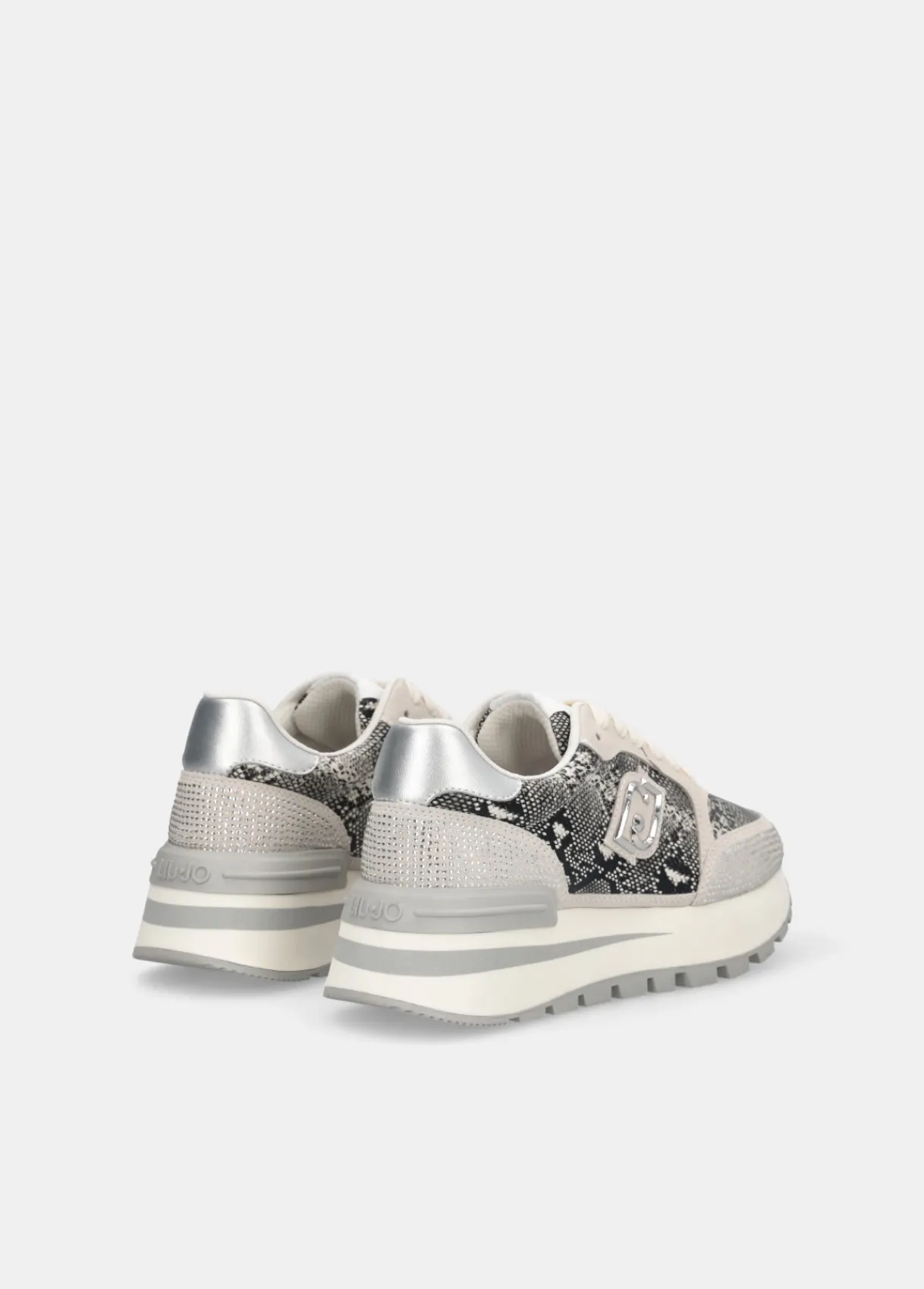 Liu Jo Sneakers en python avec strass|Femme Sneakers
