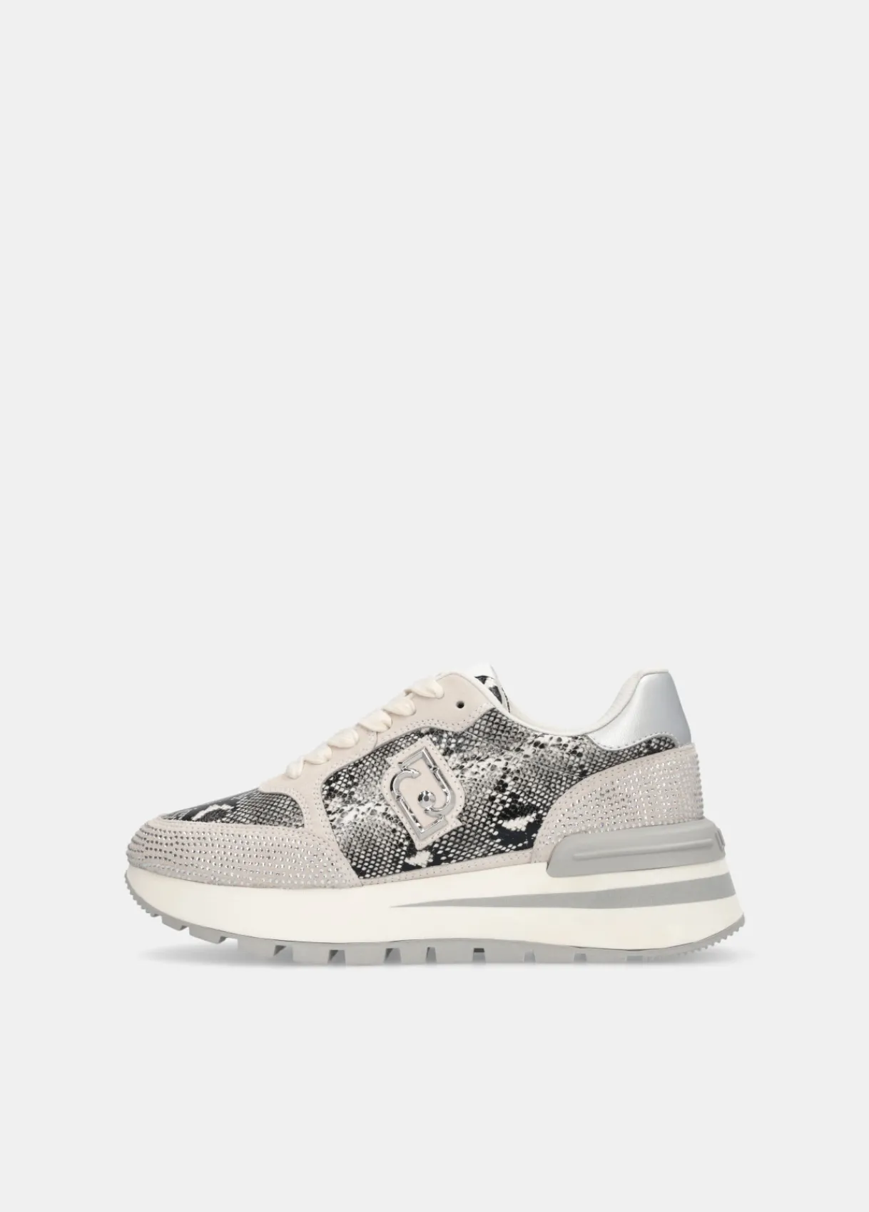 Liu Jo Sneakers en python avec strass|Femme Sneakers