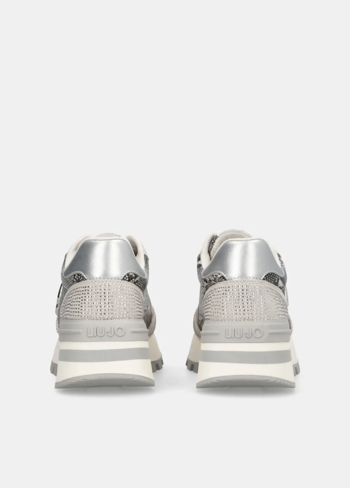 Liu Jo Sneakers en python avec strass|Femme Sneakers