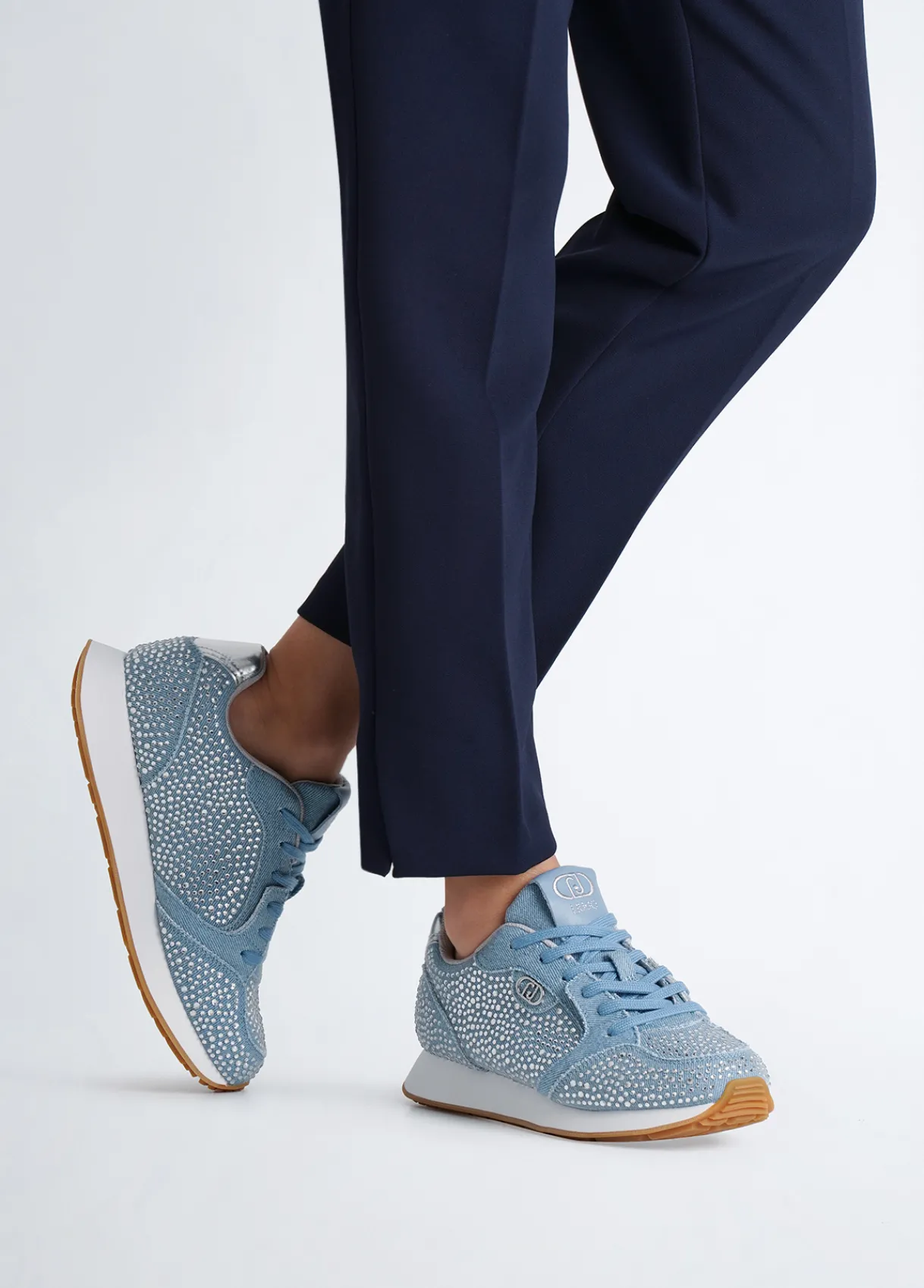 Liu Jo Sneakers entièrement strassées|Femme Sneakers