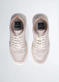 Liu Jo Sneakers homme en cuir délavé|Homme Baskets