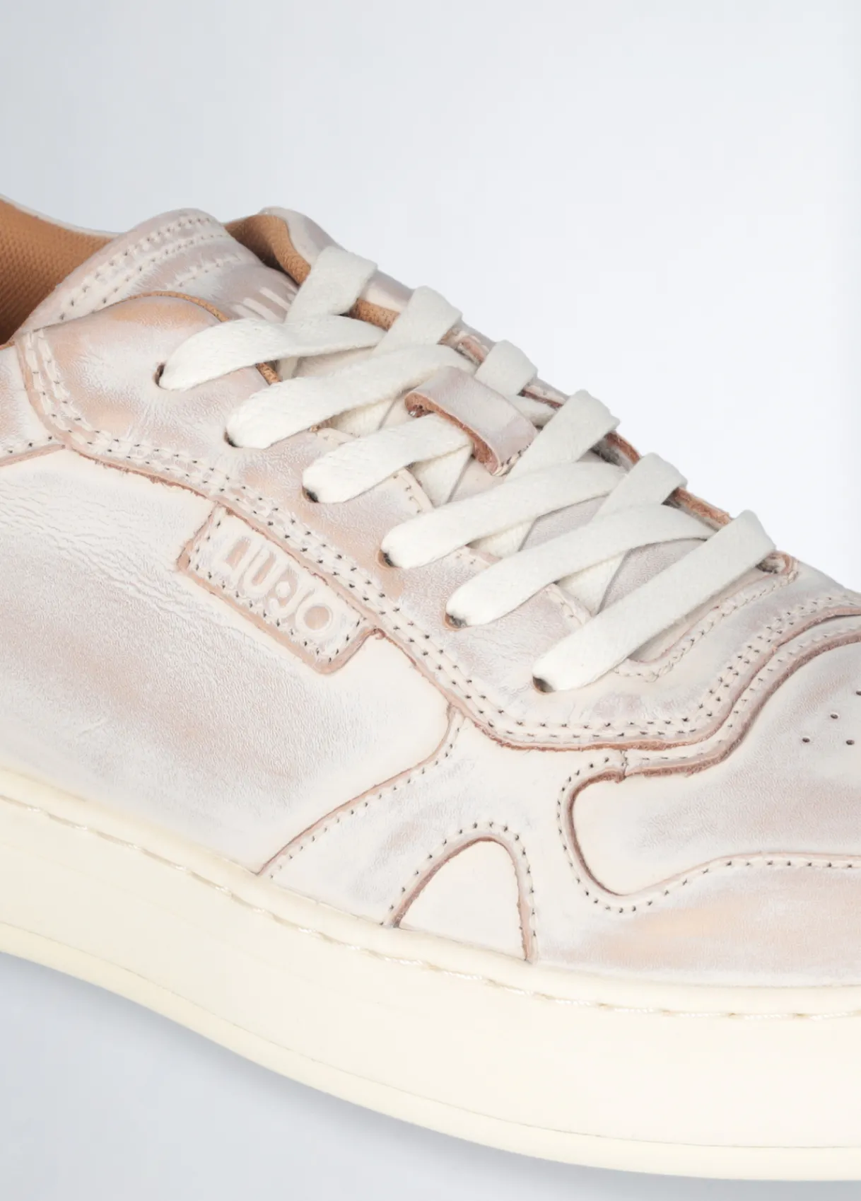 Liu Jo Sneakers homme en cuir délavé|Homme Baskets