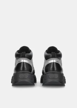 Liu Jo Sneakers mi-hautes en mesh glittéré|Femme Sneakers