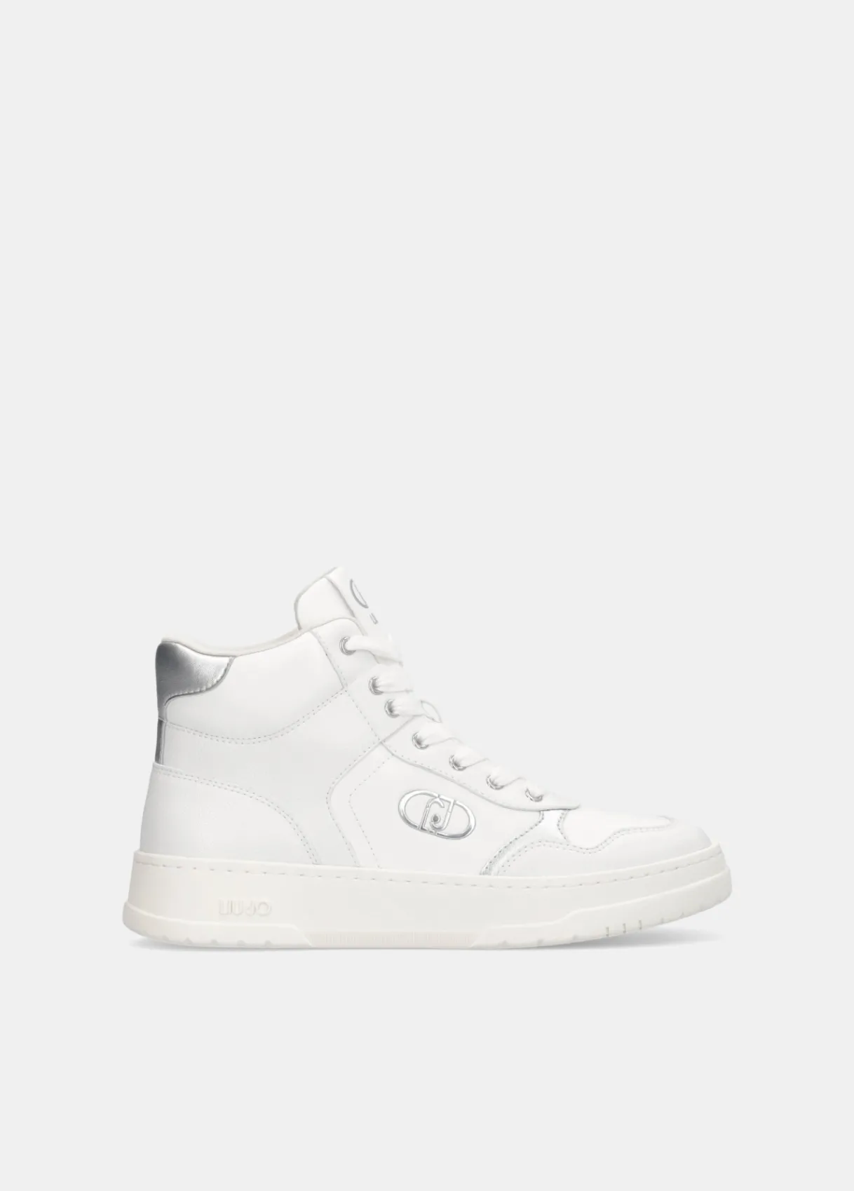 Liu Jo Sneakers modèle basket en cuir|Femme Sneakers